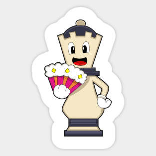 Chess piece Queen at Chess Sticker